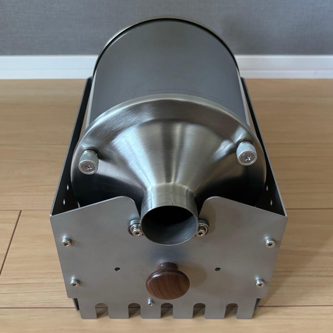 美品 コーヒーロースター 電動 焙煎機 ステンレスドラム artisan