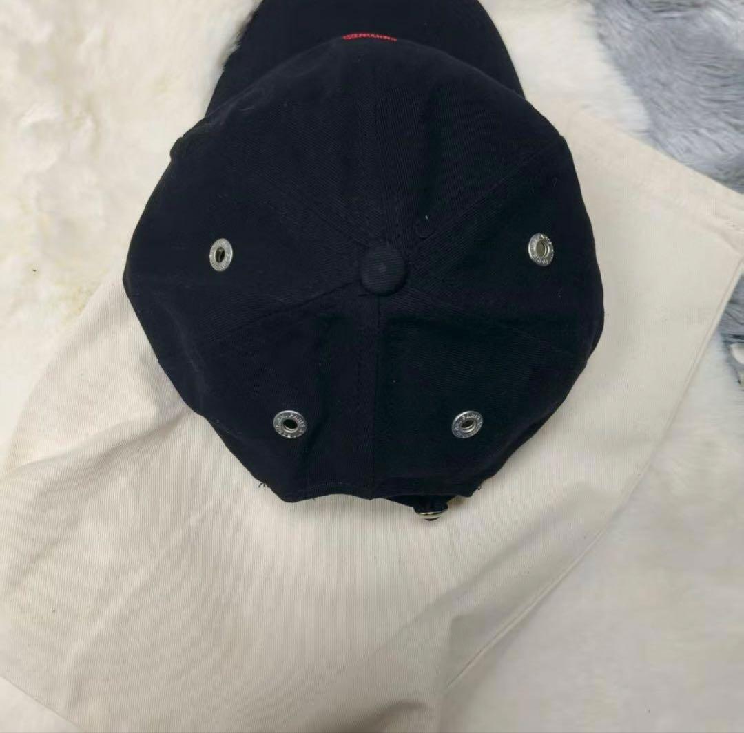 AMI PARIS ロゴ刺繍 キャップ ブラック（Black）