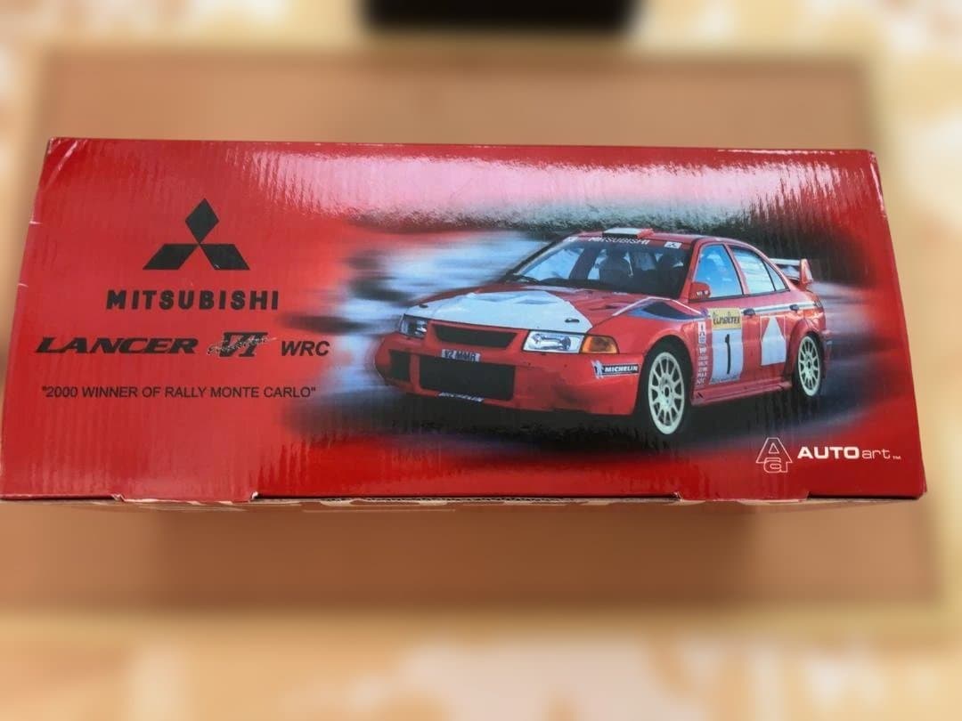 AUTOart 三菱ランサーエボリューションⅥ WRC　1/18