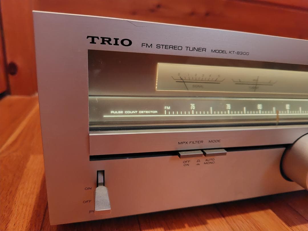 【15%OFF】TRIO FMステレオチューナー KT-8300