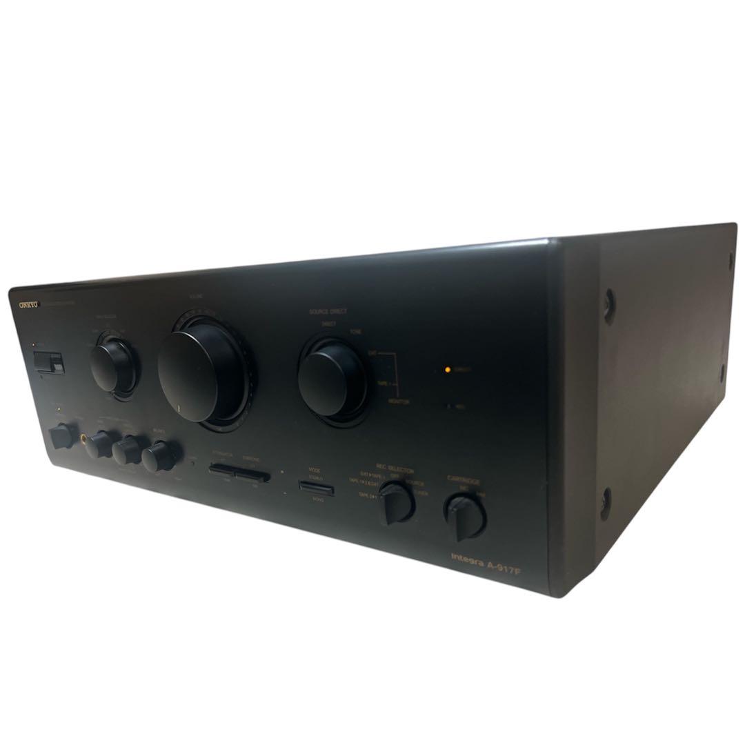 【美品】ONKYO プリメインアンプ ブラック A-917F オンキョウ