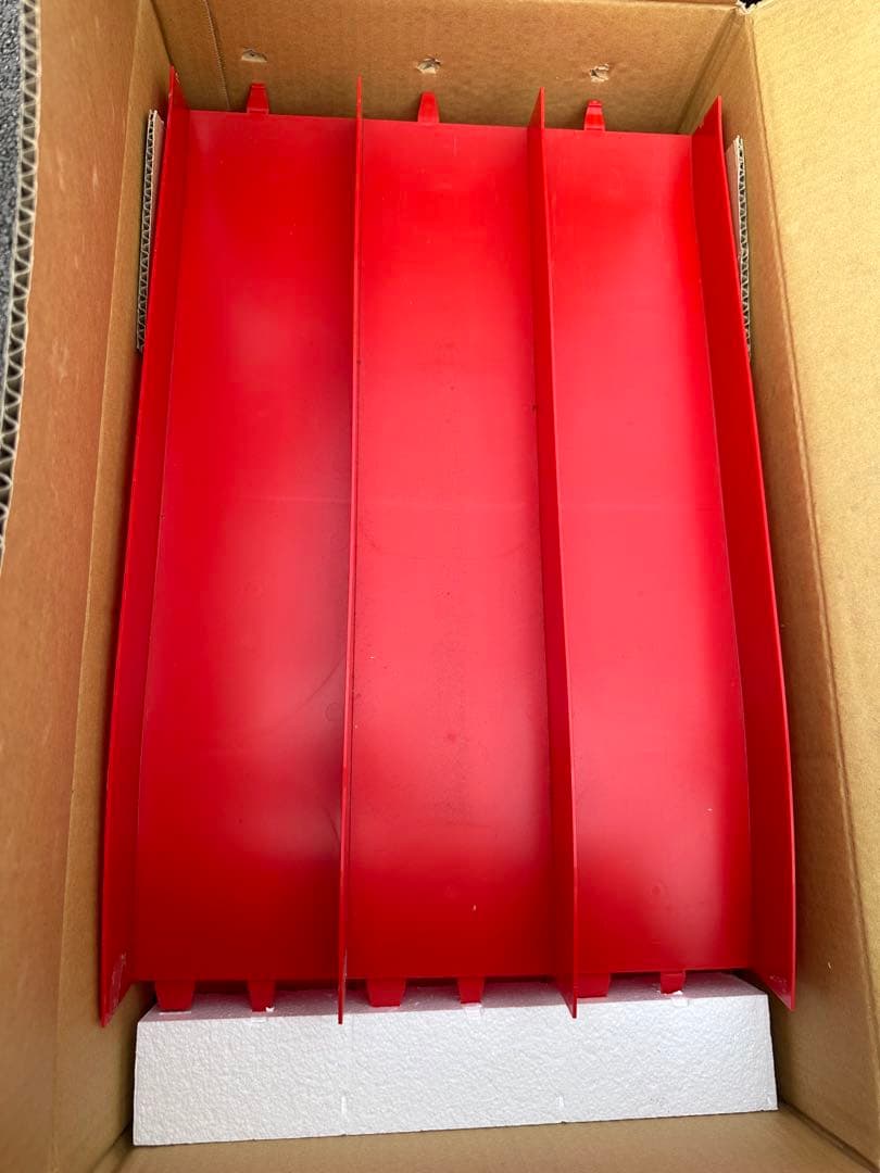 タミヤ ミニ四駆ジャパンカップジュニアサーキット3箱＋スロープセクション レッド