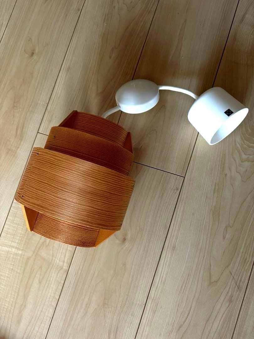 ヤマギワ　ヤコブソンランプ　ペンダントライト　人感センサー電球　コードリール付き