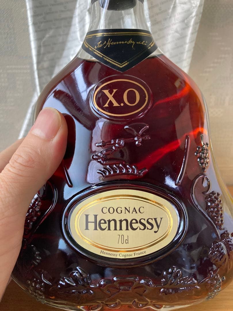 【未開封】 Hennessy ヘネシー XO 金キャップ グリーンボトル