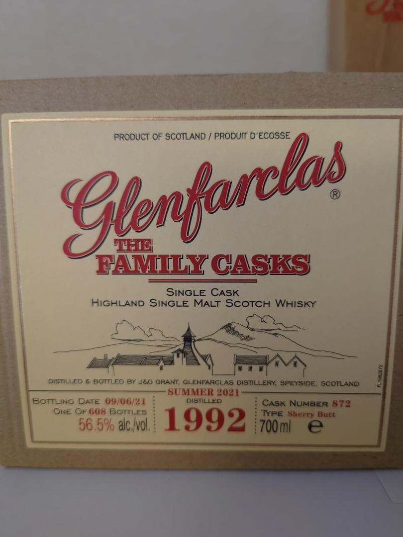 グレンファークラス ファミリーカスク 29年 【1992-2021】
