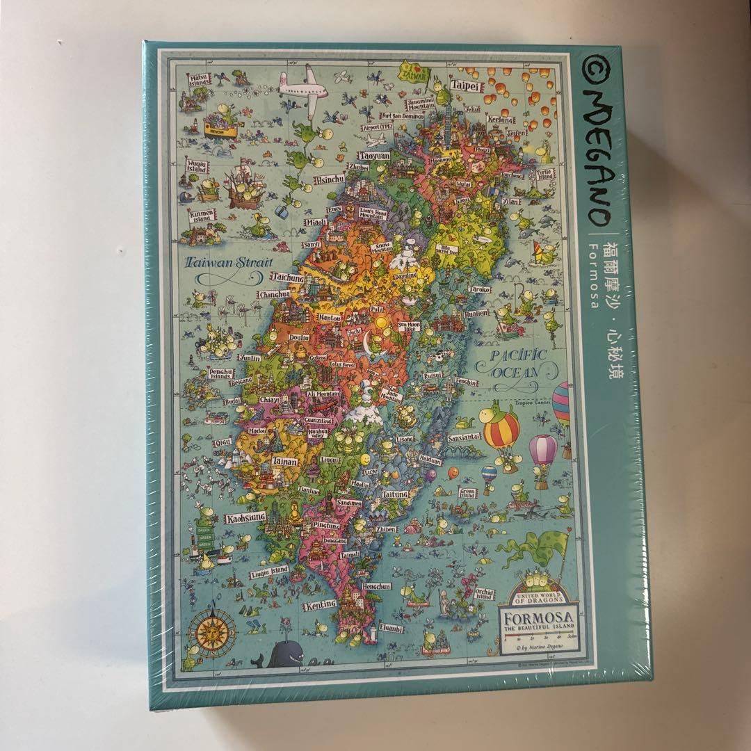 MEGANO Formosa ジグソーパズル 80×75 cm