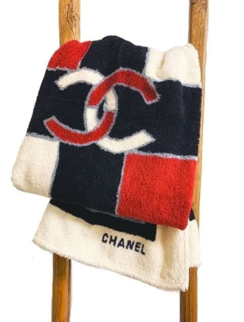 シャネル　ココマーク　ビーチタオル　はブランケット　正規品