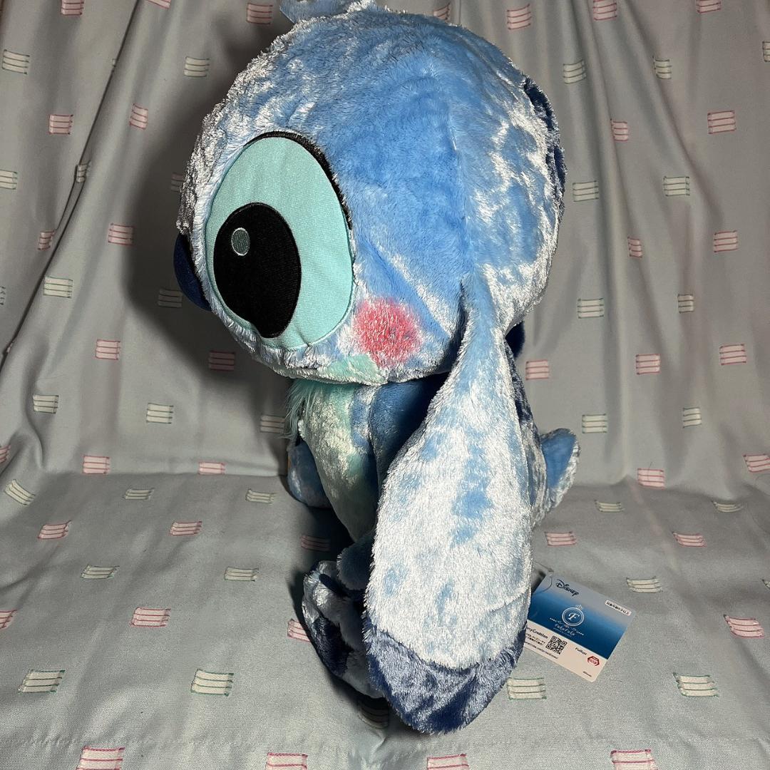 ラスト1【スティッチ】FukuFuku 超超BIG・ Lぬいぐるみ・スクランプ