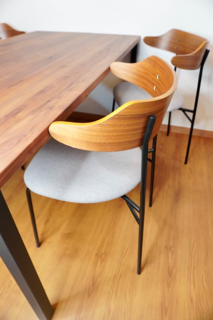 関家具 ダイングセット 5点 未使用品 ノードⅡ カペルⅢ