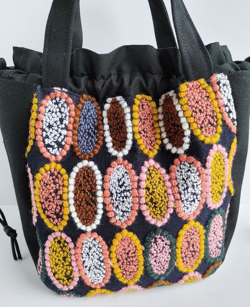 1点のみミナペルホネン 激レアtarte 小ぶり巾着バッグ ショルダーにも