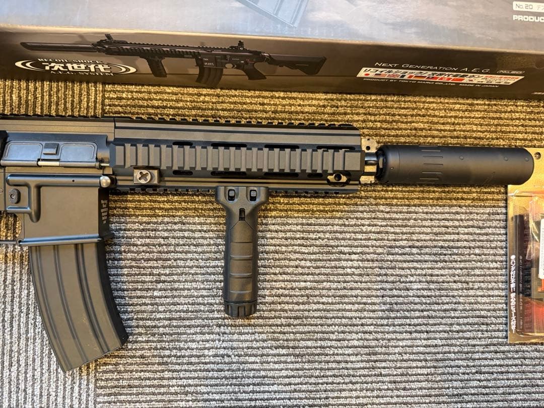 東京マルイ DEVGRUカスタム HK416D 次世代電動ガン ブラック　美品