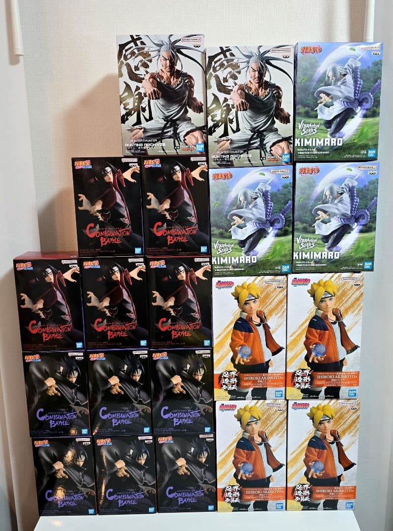 KIMIMARO ・サスケ・イタチ・ネテロ　プライズフィギア20体 まとめ売り！