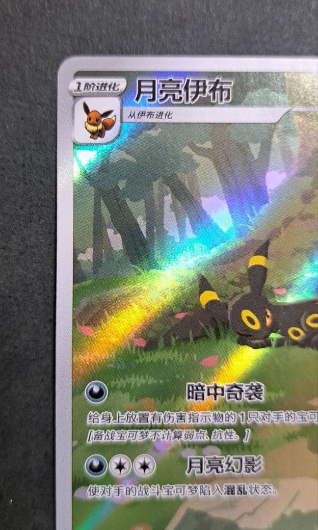 【宝石パック】【海外限定】ポケモンカード 中国簡体字 限定イラスト ブラッキー