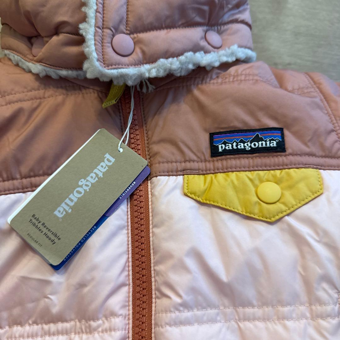 【新品タグ付き】patagonia シーフォームピンク 中綿コート 2T