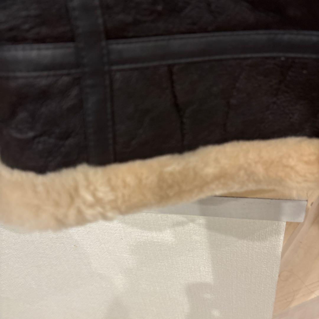 u*r様 羊毛皮　Ｂ-３革ジャンライダースジャケットシープスキン