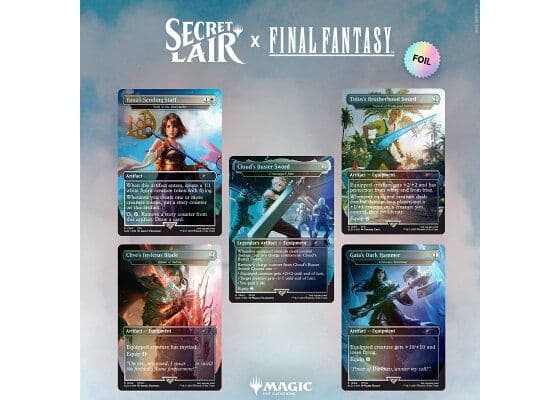 マジック：ザ・ギャザリング Secret Lair x FINAL FANTASY Weapons Foil
