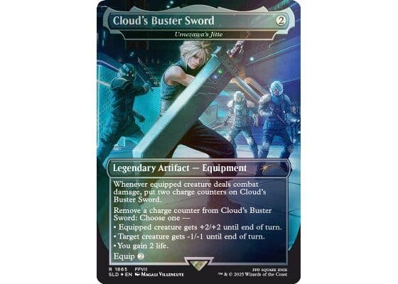 マジック：ザ・ギャザリング Secret Lair x FINAL FANTASY Weapons Foil