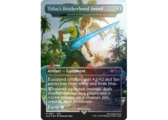 マジック：ザ・ギャザリング Secret Lair x FINAL FANTASY Weapons Foil