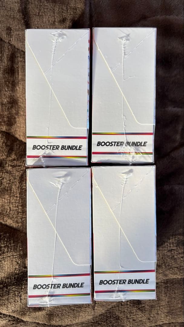 151 ポケモンカードブースターバンドル 【シュリンク付・英語版】　4点セット