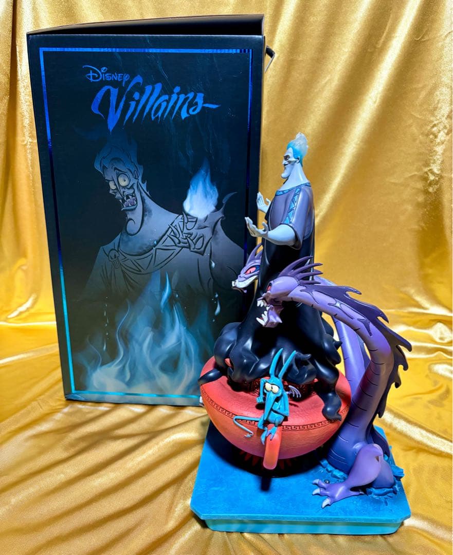 ディズニーストア　ハデス　ヴィランズ　ヘラクレス　ライティング　フィギュア　置物