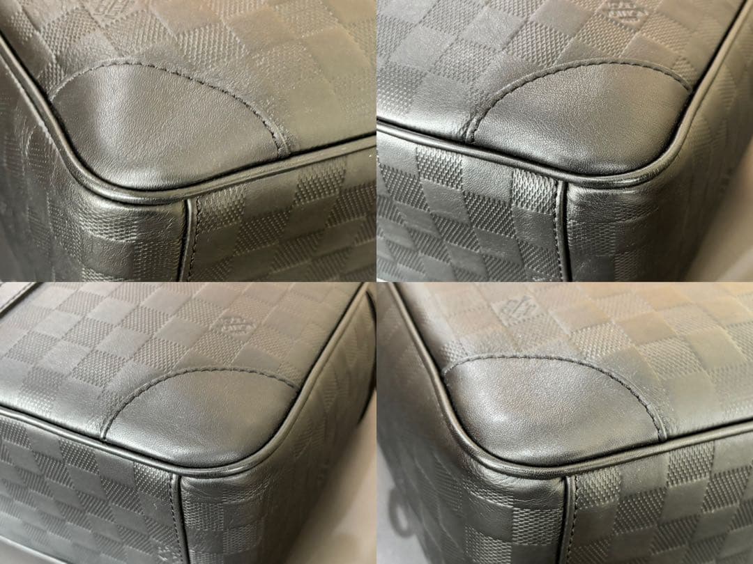 【極美品】ルイヴィトン ダミエ アンフィニ GM N41147 黒