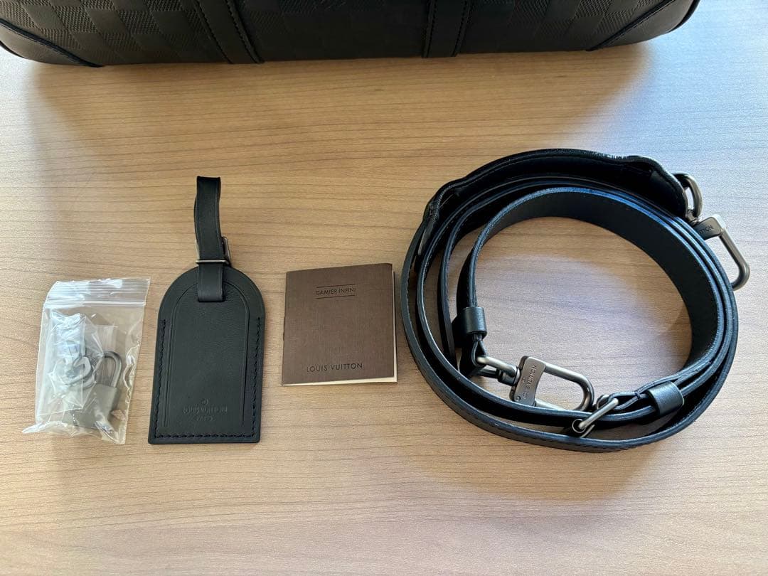 【極美品】ルイヴィトン ダミエ アンフィニ GM N41147 黒