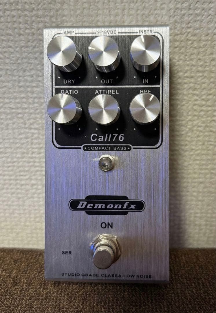 【美品】Call76 COMPACT BASS ベース用コンプDemonfx