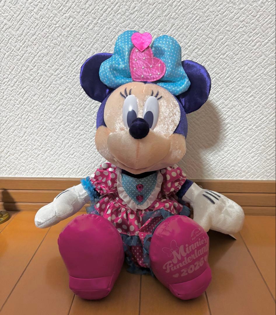 パルパルーザ　ミニー　ぬいぐるみ　1/13発売　新品　タグ付　ファンダーランド