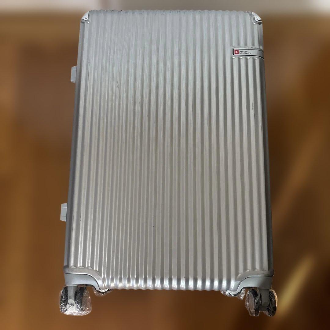 スイスミリタリー スーツケース 105L シルバー SWISS MILITARY
