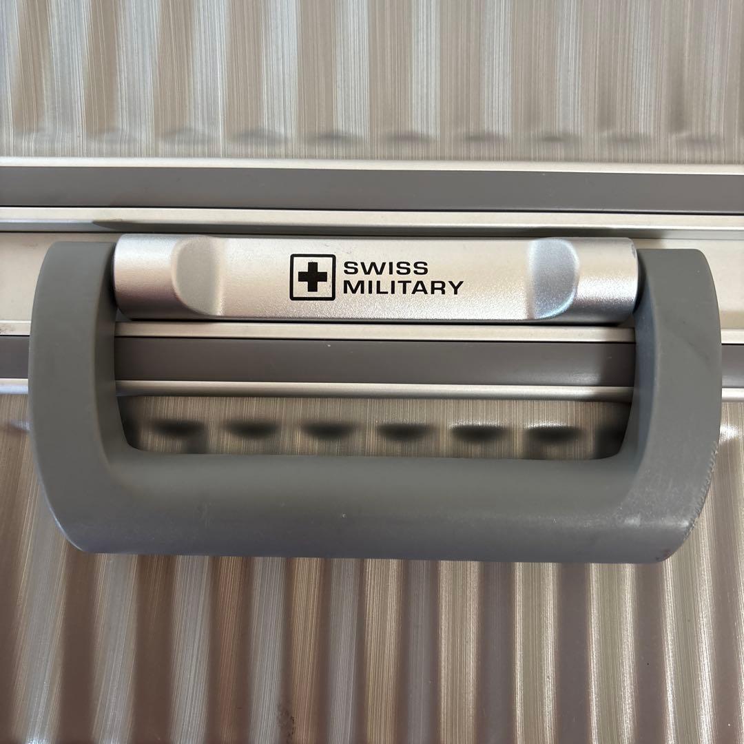 スイスミリタリー スーツケース 105L シルバー SWISS MILITARY