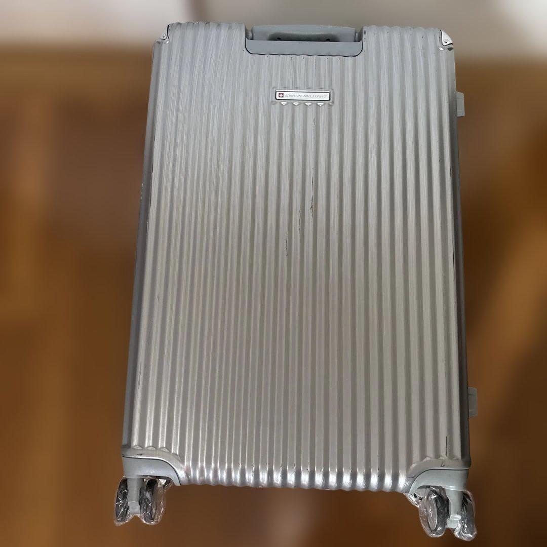 スイスミリタリー スーツケース 105L シルバー SWISS MILITARY