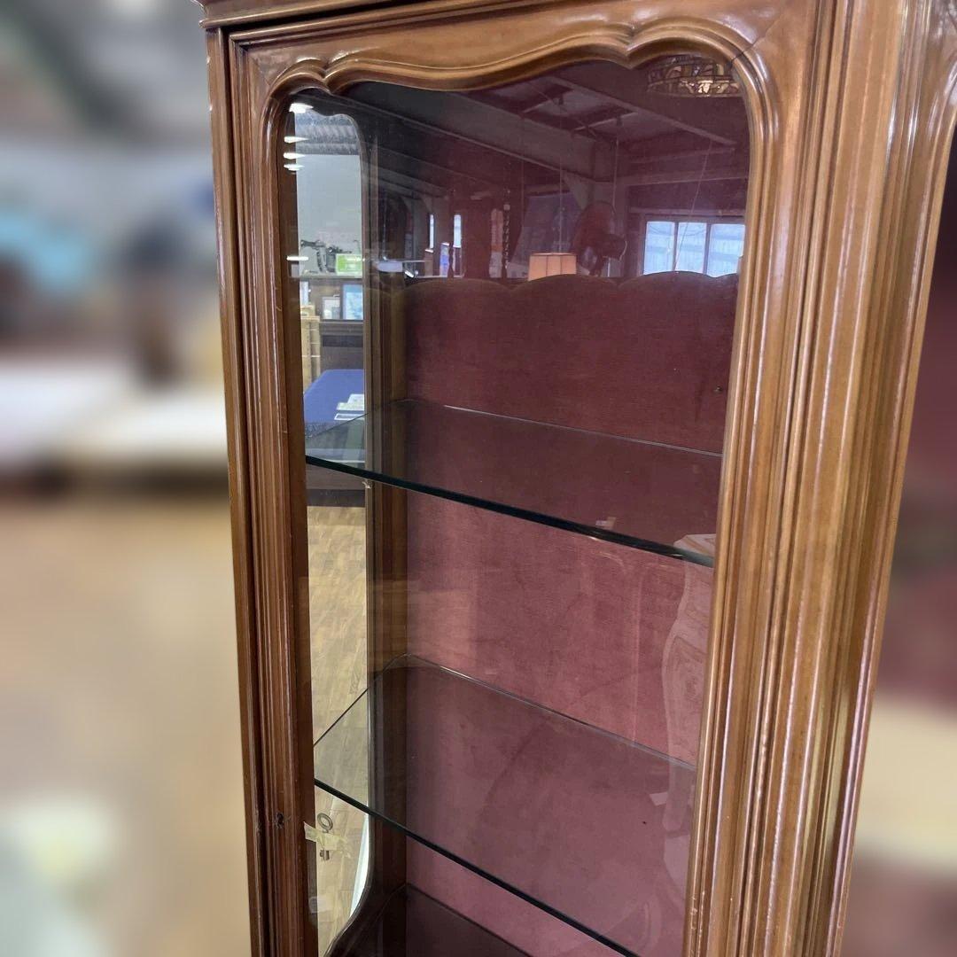 【象嵌】キャビネット◆ヴィンテージ◇程度良好◆鍵付き◇