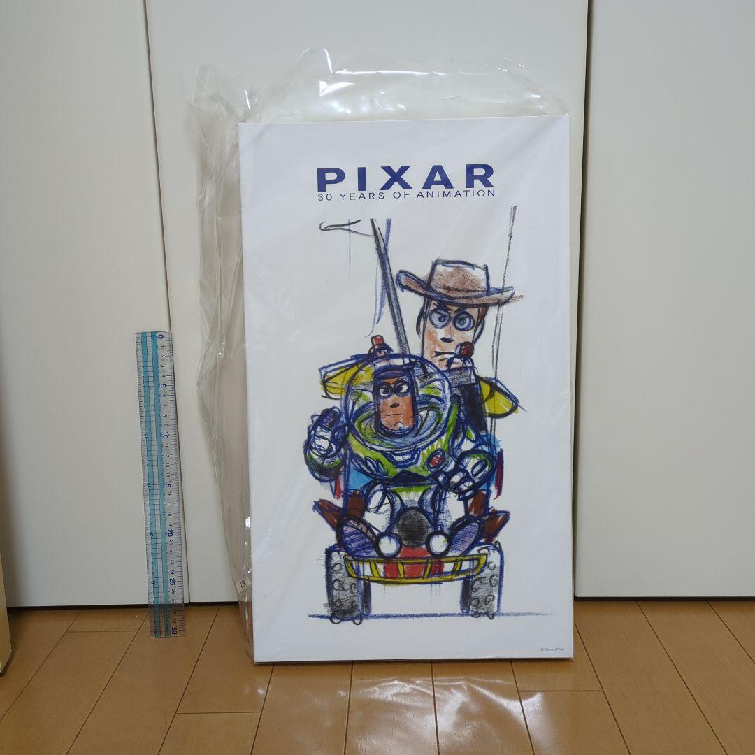 PIXAR 30周年記念アートパネル バズ・ライトイヤー ウッディ