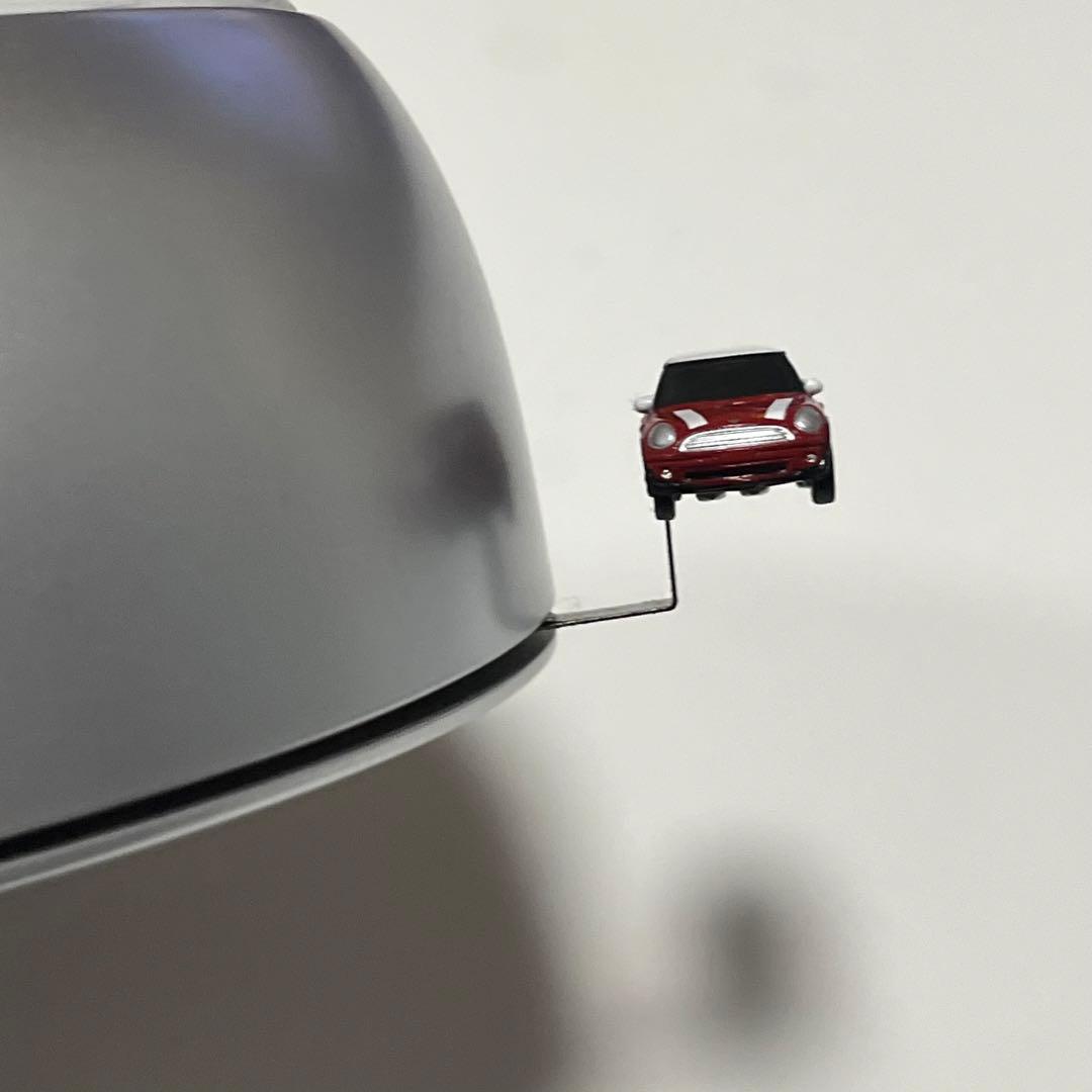 【希少】MINI ミニクーパー　からくり時計　壁掛け時計　動作品