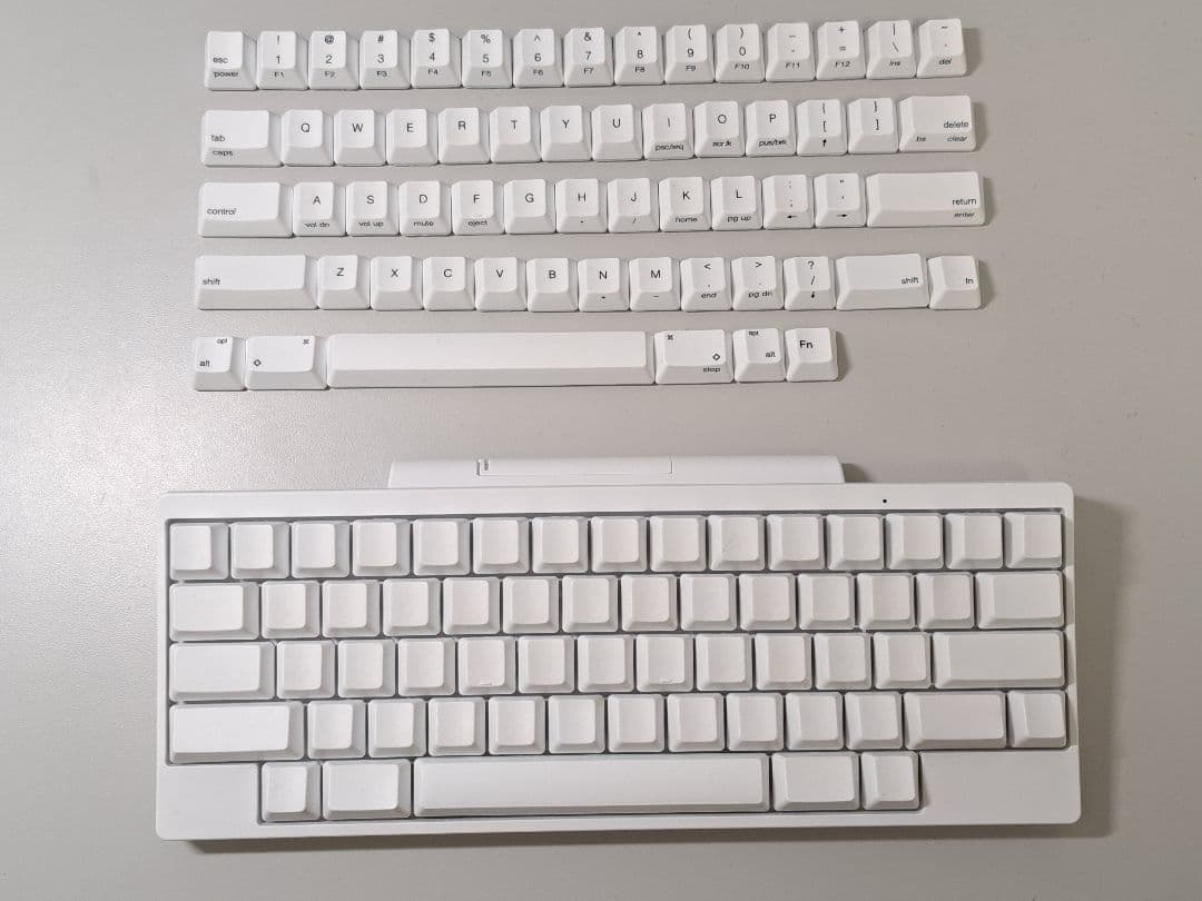 【新品同様】HHKB 静電容量無接点方式 キーボード キートップセット付属