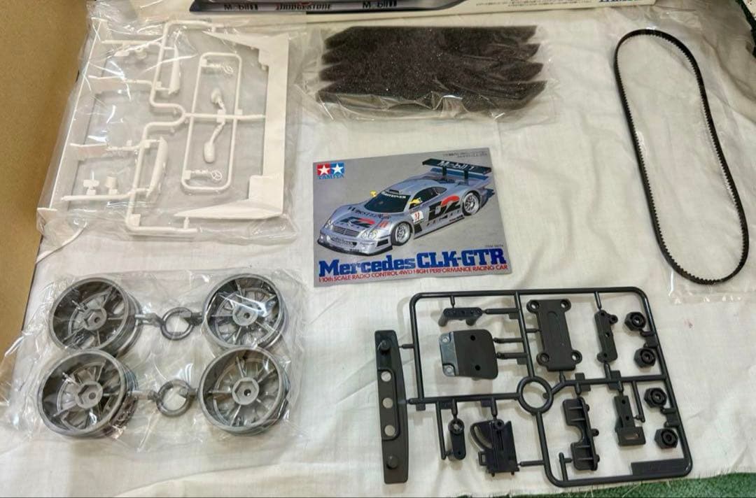 タミヤ★Mercedes/メルセデス CLK-GTR TA03Rベルトドライブ