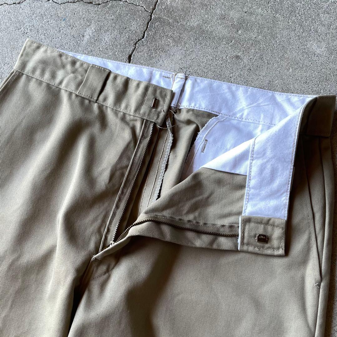 80s チビタグ Dickies USA製 874 ワークパンツ W34 L32