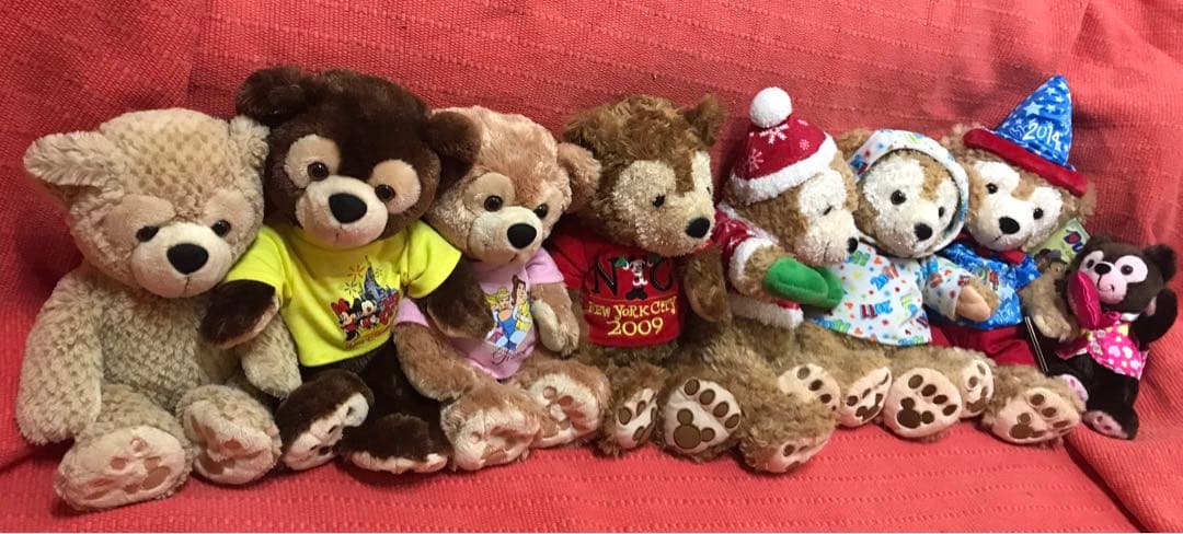 WDW限定　ダッフィ  まとめて11個　白タグ