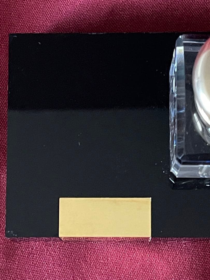 モンブラン　クリスタル　インクウェル　インク瓶