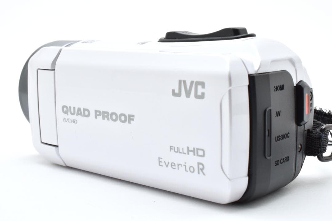 【美品】JVC ケンウッド　Everio GZ-R400 ホワイト　動作確認済