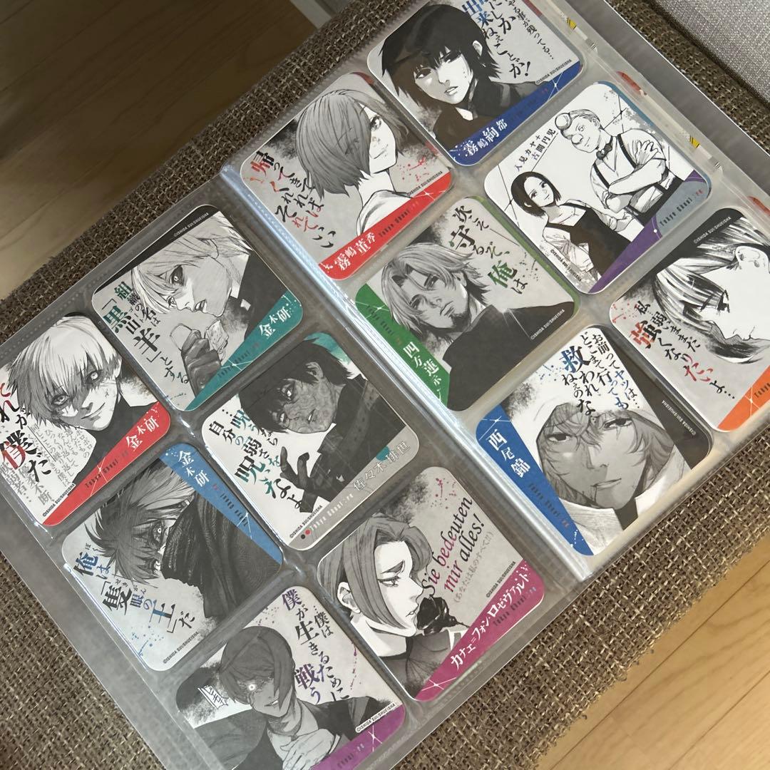 東京喰種 :reトーキョーグール アートコースター 全45種 24種 コンプ 他