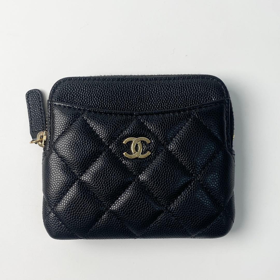 シャネルCHANEL ジップパース キャビアスキン AP2061ランダム.