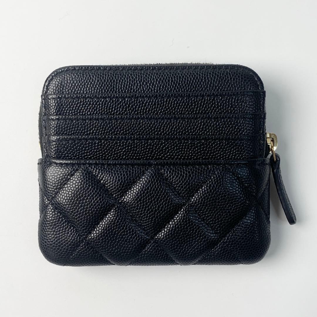 シャネルCHANEL ジップパース キャビアスキン AP2061ランダム.