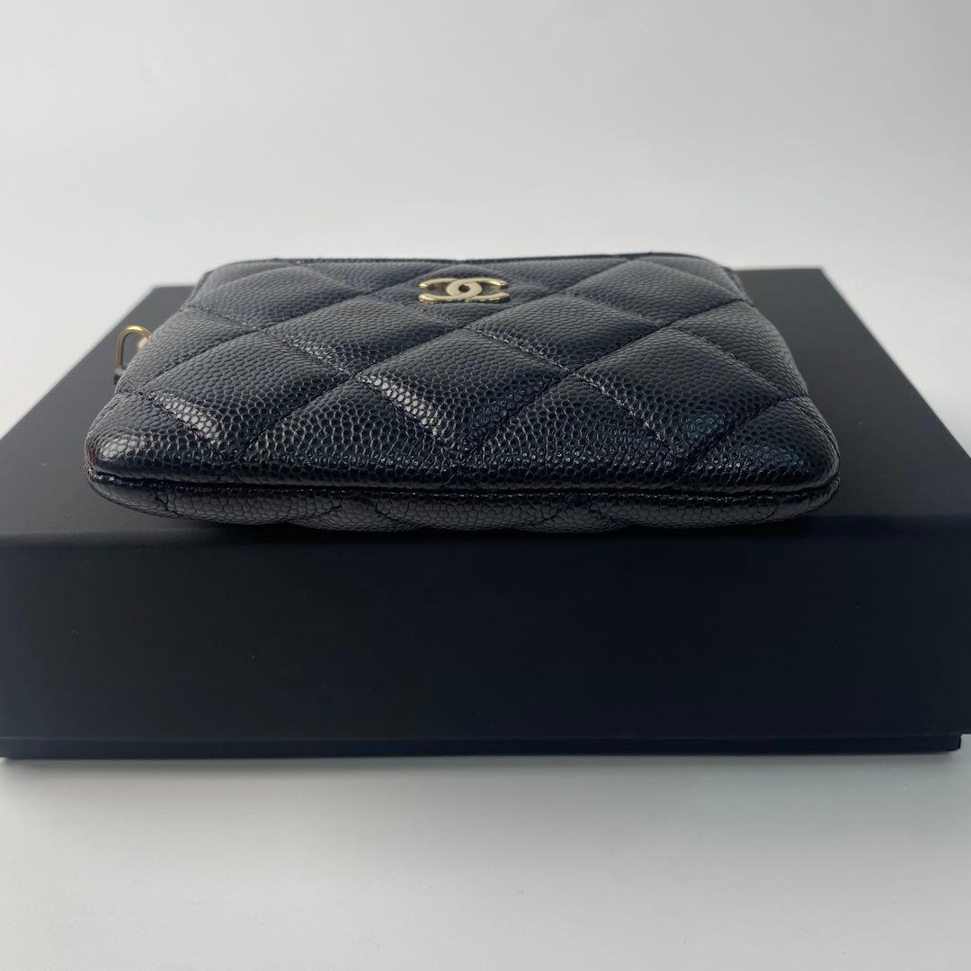 シャネルCHANEL ジップパース キャビアスキン AP2061ランダム.