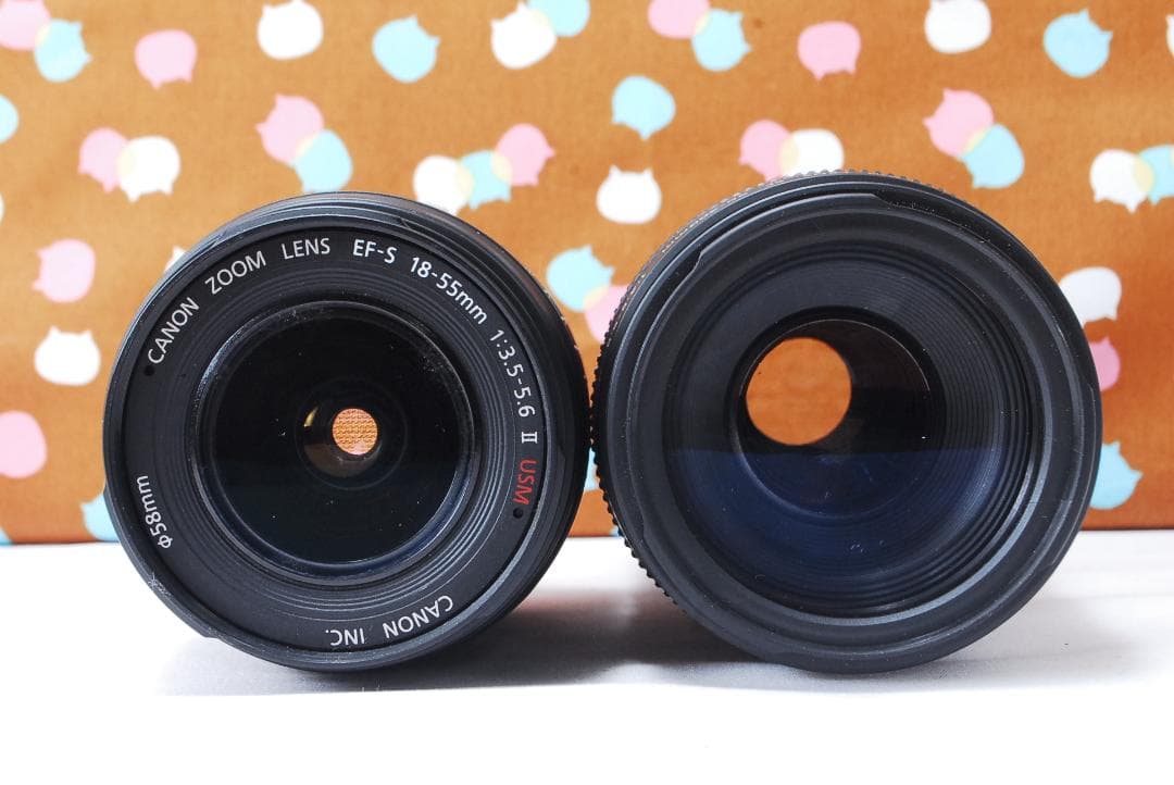 ✨Wi-Fi搭載✨初心者オススメ✨Canon Kiss X9 ダブルレンズセット