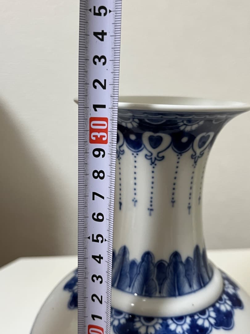 中国美術 李朝 景徳鎮 大清 古玩 山水 花器 染付