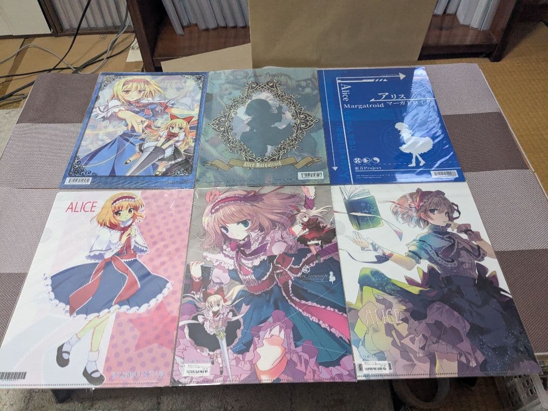 東方Project アリス・マーガトロイド クリアファイル セット①