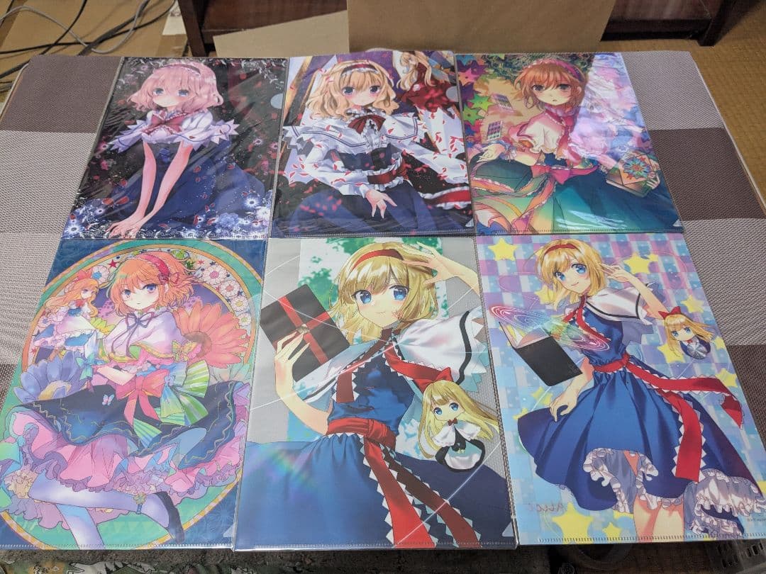 東方Project アリス・マーガトロイド クリアファイル セット①