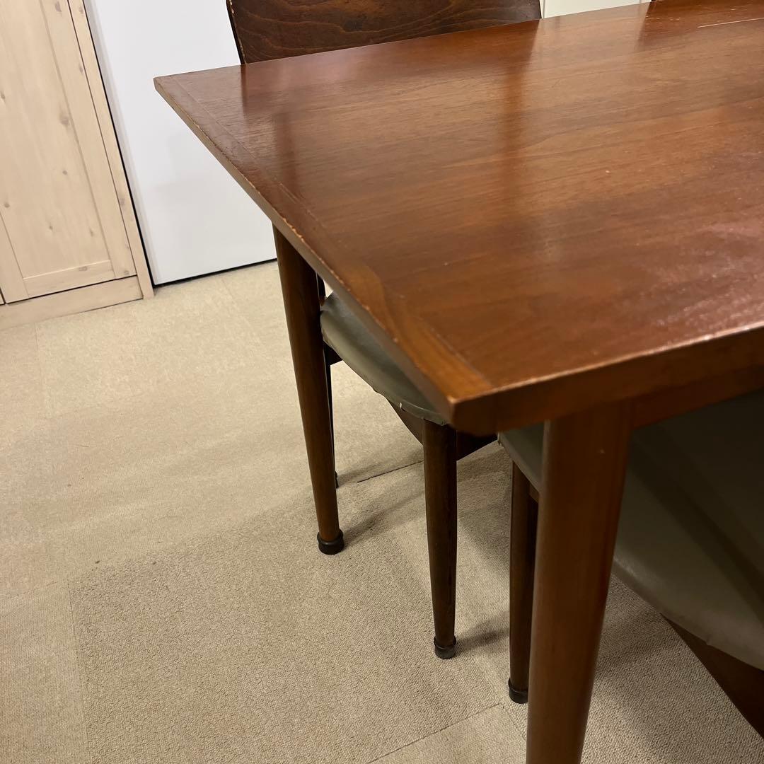 引取り限定Karf Streamダイニングテーブル チェア5点セット