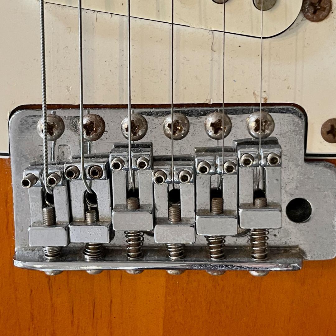 Fender Stratocaster サンバースト　トラ杢ネック